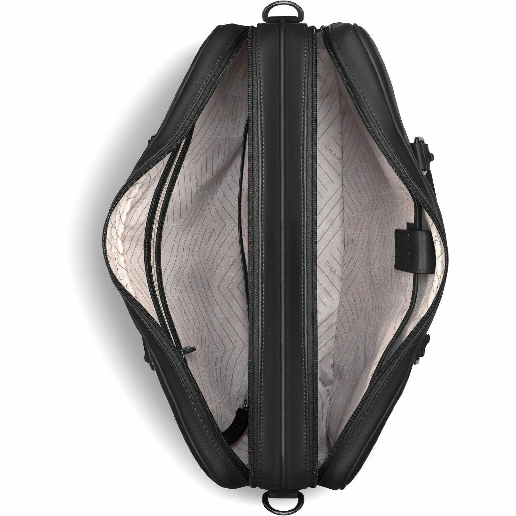 Champs Onyx Carrying Case (Briefcase) for 11" to 15.6" Notebook, Black