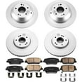 thumbnail image 2 of PowerStop Front and Rear Geomet Coated Brake Rotor and Pad Kit Fits: KIA Select Models CRK7063, 2 of 5