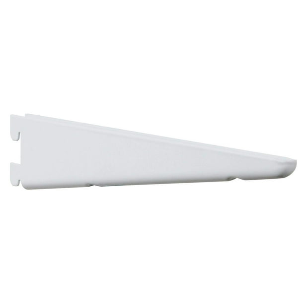 Soportes de repisa Knape & Vogt 182 WH9 pulgadas blancos 9 pulgadas