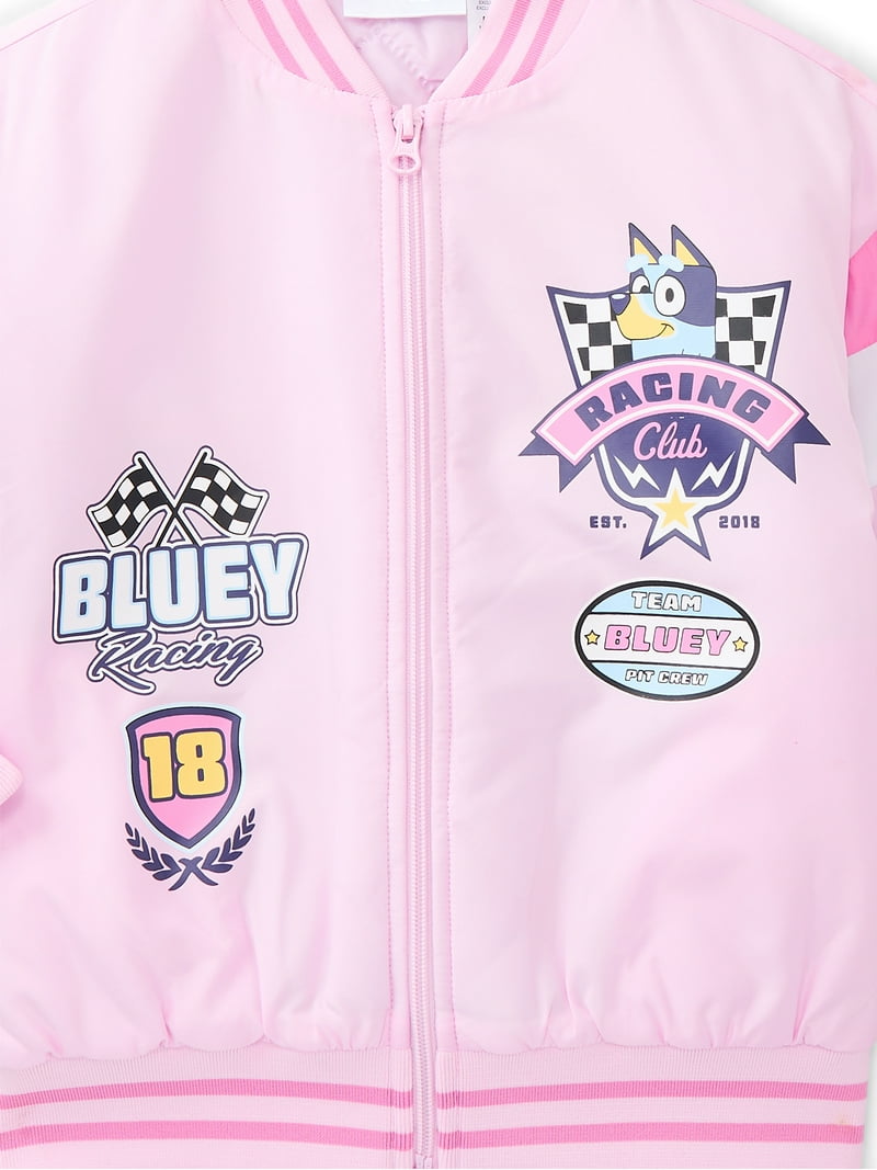Bluey Girls Bomber Jacket, Sizes XS-L - Walmart.com