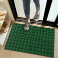 thumbnail image 2 of Green Black Checkerboard Checkered Pattern Door Rugs,Washable Non Slip Door Mats Indoor,Decorative Door Mats,Entry Mat Indoor for Entrance,Bedroom,Kitchen,Bathroom,20"x32", 2 of 6