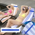 thumbnail image 4 of 2025 New Elastic Beach Towel Bands, Beach Chair, Pool Chairs & Cruise Ship Essentials, The Better Towel Chair Clips Towel Holder Beach Towel Clips, 4 of 5