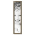 thumbnail image 2 of ArtToFrames 9" x 43" Aged White Gold Picture Frame, 9x43 inch Silver Wood Poster Frame (WOM-2036),  Pack, 2 of 7