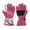 PINK, variant on Vikakiooze Winter Ski Gloves Warm Waterproof Winter Gloves Touchscreen Snow Skiing Thicken Waterproof Windproof Sport Outdoor Snowboard Motorcycle Gloves Gift
