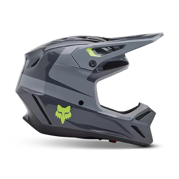 Fox Racing V3 Divider Graphite Grey Helmet M