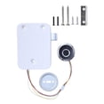 thumbnail image 2 of jifeng Hidden Document Drawer Lock Lock for Home Office Furniture White, 2 of 9