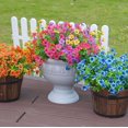 thumbnail image 7 of Coolmade 14 Pcs Artificial Faux Outdoor Plants Flowers for Spring Summer Decoration, 14 inch Height, 7 of 7