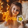 thumbnail image 4 of Custom Neon Signs, Personalized Large Led Neon Lights Sign,Neon Sign Customizable for Wall Decor Wedding Birthday Party Bedroom Bar Shop Name Logo Lights (Optional 18" to 60"), 4 of 4