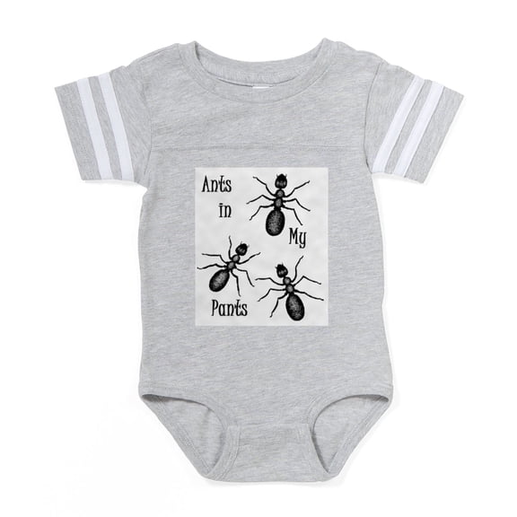 CafePress - AIMP Main - Cute Infant Baby Football Bodysuit