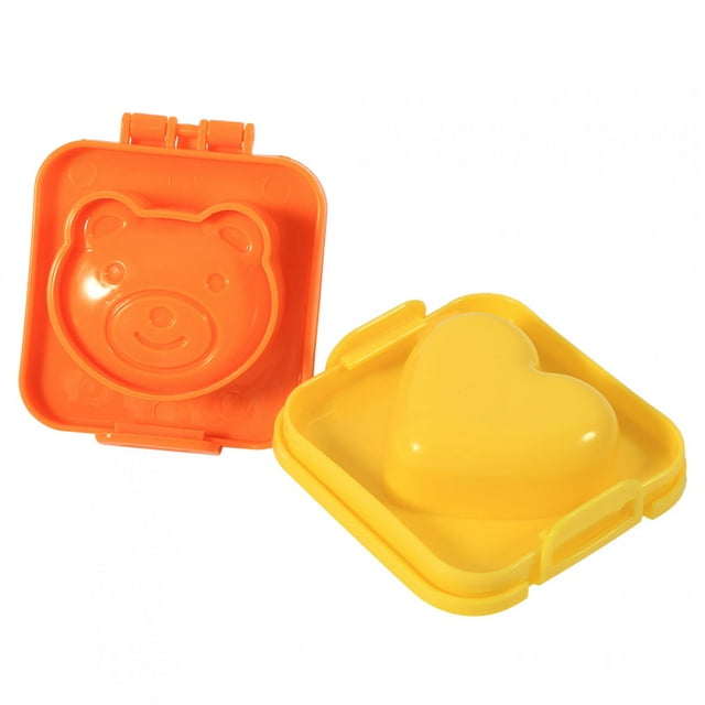 Moule à Ufs NIMOA - Moule Mignon en Forme d'Ufs de Dessin Animé Outils de Cuisine Bento, 6 Pcs