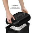 thumbnail image 3 of Fellowes LX65 Non-continuous Cross-cut Shredder, P-4, 10 Per Pass, Black, 3 of 6