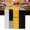 Multicolor, variant on Yellow Abstract Table Runner 48 Inches Long, Geometric Grey Black White Lattice Kitchen Coffee Dining Table Decoration for Home Party Birthday Wedding Home Decor 13x48 Inches