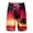 Red, variant on JLFKNG Casual Mens Swim Shorts Plus Size Swim Bottoms Drawstring Loose Fit Casual Sports Running Straight Leg Knee Length Swim Shorts Comfy Swim Trunks