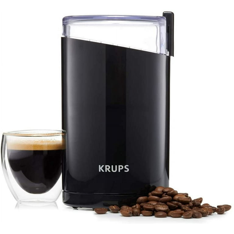 KRUPS F2037051 Electric Spice and Coffee Grinder with Stainless Steel Blade