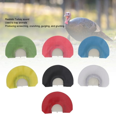 Premium Turkey Call With Moisture Proof Tape Reliable Performance Includes 21 Clips Guides