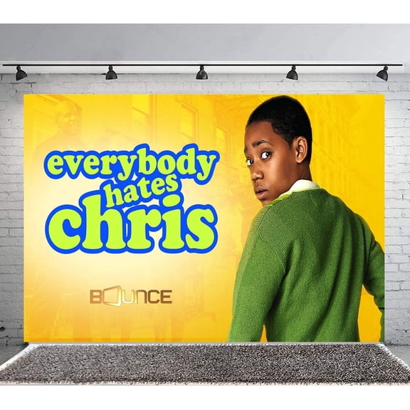 Everybody Still Hates Chris Backdrop Banner Party Supplies Poster Movie Theme Background for Photography Birthday Decorations