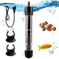 thumbnail image 1 of (60 L, 50 W) Calentador De Acuario - Termostato Ajustable - Con 2 Ventosas - Calentador De Acuario - Para Peceras Y Acuarios, 1 of 4