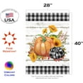 thumbnail image 2 of SM-XLHN 28x40 Inch Double Sided Garden Flag Thanksgiving Flag, Autumn Turkey Fall Thanksgiving Garden Flag House Flag For Outdoor Yard Decoration, 2 of 5