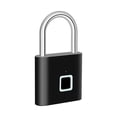 thumbnail image 1 of Keyless Smart USB Charging Fingerprint Lock Padlock Waterproof Door Unlock Portable Anti-theft, 1 of 5