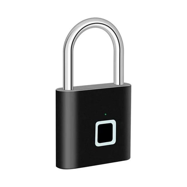 Keyless Smart USB Charging Fingerprint Lock Padlock Waterproof Door Unlock Portable Anti-theft