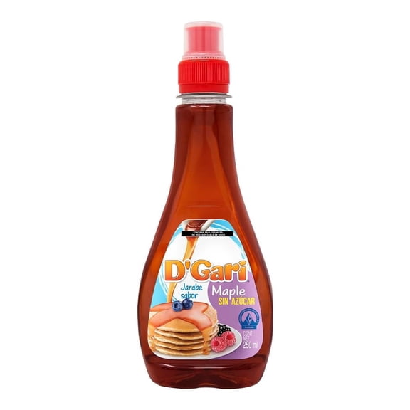 Jarabe D' Gari sabor maple sin azúcar 250 g