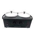 thumbnail image 1 of Electric Double Depilatory Wax Melting Heater Machine for Hair Removal SPA ,Fast Heating, 1 of 7