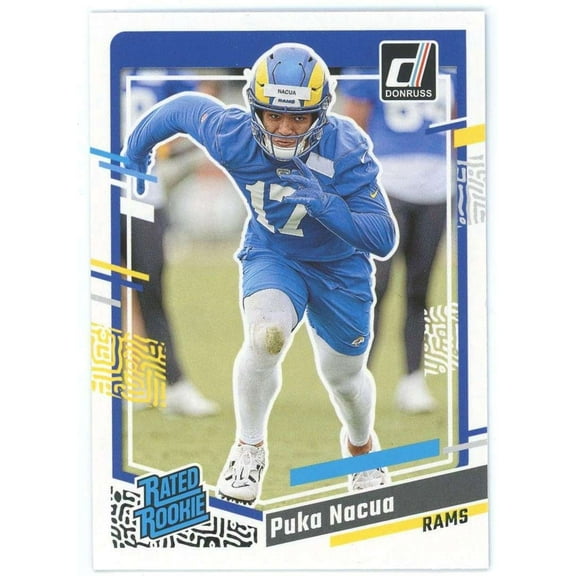 NFL 2023 Panini Donruss Football    Puka Nacua #357 (Rated Rookie)