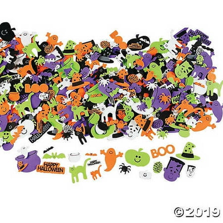 Happy Halloween Self-Adhesive Sticker Shapes