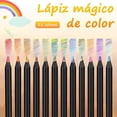 thumbnail image 2 of 12 Lápices MHKBD Arco Iris Negro Premium, 2 of 3