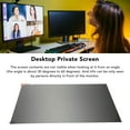 thumbnail image 4 of Computer Screen Protector, Viewing Angle Limits Anti Glaring Anti Blue Ray Desktop Private Screen  for 24in Display, 4 of 7