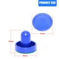 thumbnail image 3 of Table Hockey Pusher Set Standard Plastic Air Hockey Paddle and Pucks Goal Handle Pusher Replacement Part Easy to Use, 3 of 9