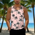 thumbnail image 2 of Taqqpue Mens Plus Size Tank Tops Casual Crewneck Hawaiian Sleeveless Shirts Loose Fit Quick Dry Graphic Beach Tank Top for Workout Gym Athletic Training Sports, 2 of 6