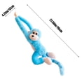thumbnail image 3 of KOYPTL Long Arm Hanging Monkey Stuffed Animals,Curtain Monkey Plush Toy Birthday Christmas Gifts for Kids (24Inch,Blue), 3 of 7