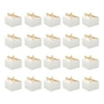 thumbnail image 2 of 20 Ensembles Boîtes Cadeaux Rustiques Blanches Recyclables Réutilisables en Carton Polyester pour Fabrication DIY pour Mariage Fête, 2 of 12