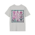 thumbnail image 3 of Botanical Elegance Tee - Floral Artistry - Unisex Softstyle T-Shirt, 3 of 11