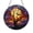 Acrylic 3.5 Inch, variant on Spooky Moon Bat Stained Glass Suncatcher Window Hanging Decor, Gothic Night Glass Art Panel for Window Decoration, Halloween Theme Gift Idea
