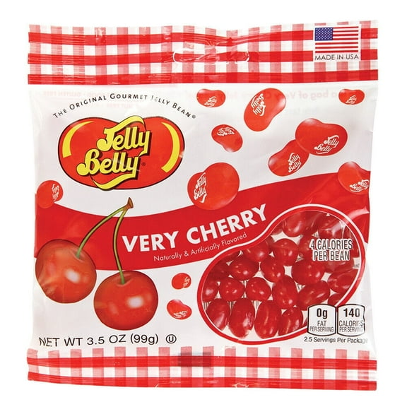 VERY CHERRY - Jelly Belly Candy Jelly Beans - (3) 3.5oz - SHIPS FREE