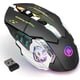 thumbnail image 1 of Ratón inalámbrico para juegos YONGSHENG Bluetooth RGB recargable 2,4 G, 1 of 5