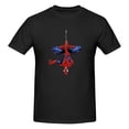 thumbnail image 3 of Spider-Man T-Shirt Col Rond Manches Courtes Mode Athlétique T-Shirt Cadeau pour Hommes Femmes 3TG, 3 of 5