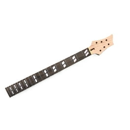 Guitar Neck 22 Fret 27 Inch Maple Fretboard Block Head DIY