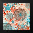 thumbnail image 2 of Orlov, Irena 15x15 Black Modern Framed Museum Art Print Titled - Exotic Sea Life IV, 2 of 5