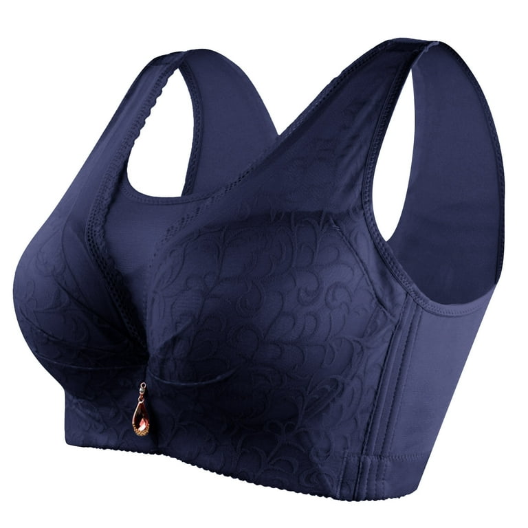 CLZOUD Wide Band Bras for Women D Lace Women Full Cup Thin