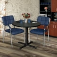 thumbnail image 2 of Cain 42" Round Breakroom Table- Ash Grey, 2 of 3