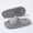 B_ Gray, variant on KIJBLAE Couples Hollow Out Quick Dry Shower Slides, Drainage Hole Non Slip Indoor Outdoor Bath Pool Slippers Green 36