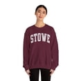 thumbnail image 4 of Stowe Vermont VT Sweatshirt Gifts Crew Neck Shirt Long Sleeve Unisex, 4 of 7