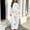 White, variant on Amidoa Girls Sweatsuits 2pcs Sets Fall Winter Clothes Fleece Soft Tracksuit Cute Hoodie and Wide Leg Sweatpants Casual Kids Back to School Outfits Pink Size 5-6 Years