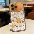 thumbnail image 3 of Or pour IPhone 17 Pro Max Année Chinoise Cheval Année Étui de Protection, 3 of 7
