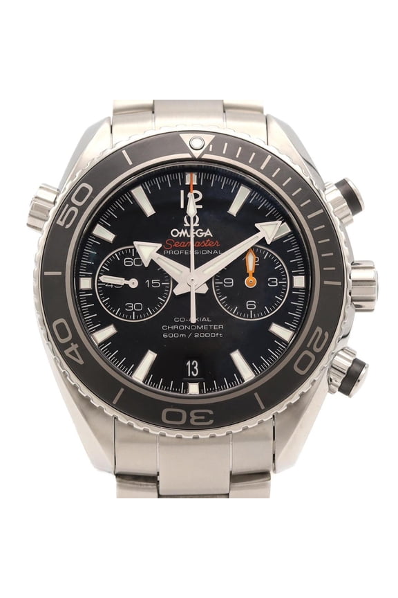 Pre-Owned Omega Seamaster Planet Ocean Chronograph 232.30.46.51.01.001 Stainless Steel...