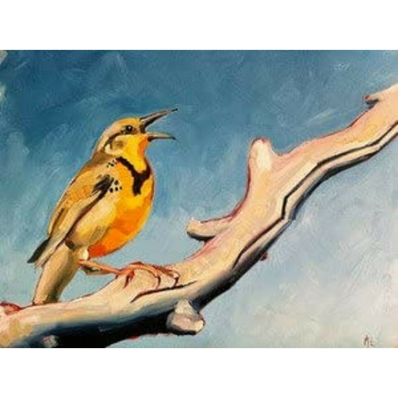 Meadowlark CANVAS OR PRINT WALL ART