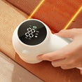 thumbnail image 4 of Fabric Shaver, Rechargeable Lint Remover Sweater Defuzzer, Intelligent Digital Display Pilling Trimmer for Clothes and Furniture, Easy Remove Clothes Fuzz, Lint, Pills, Bobbles, 4 of 7